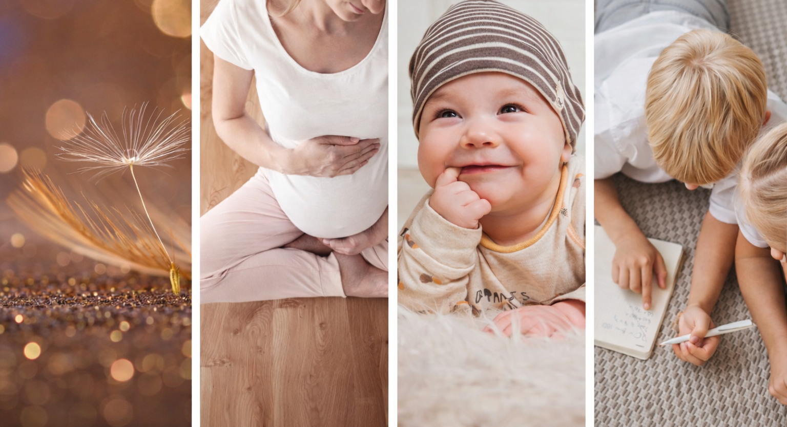 Lächelnde Gesichter und zarte Momente