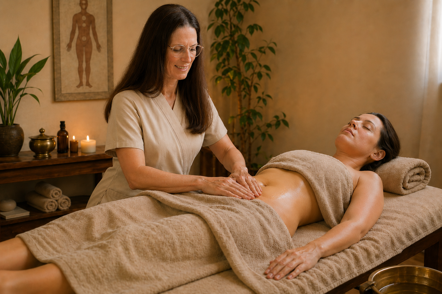 Hormonbalance Massage in Leipzig für Frauen ab 40 bei Yvonne Backes