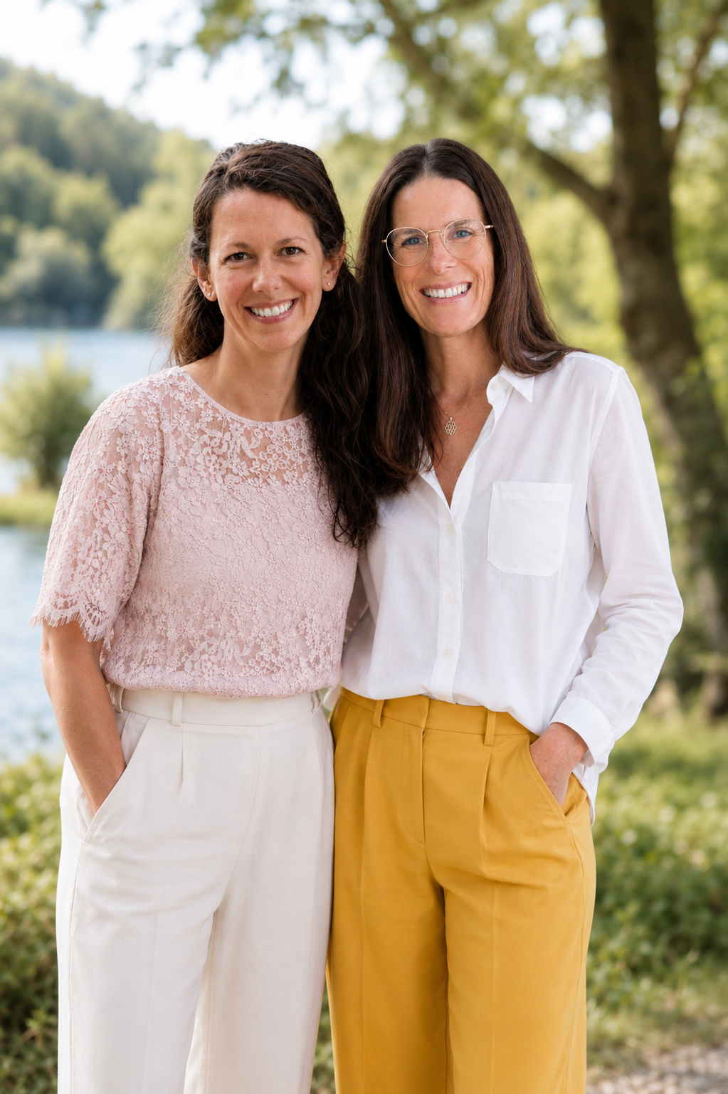 Yvonne Backes und Mira Markett